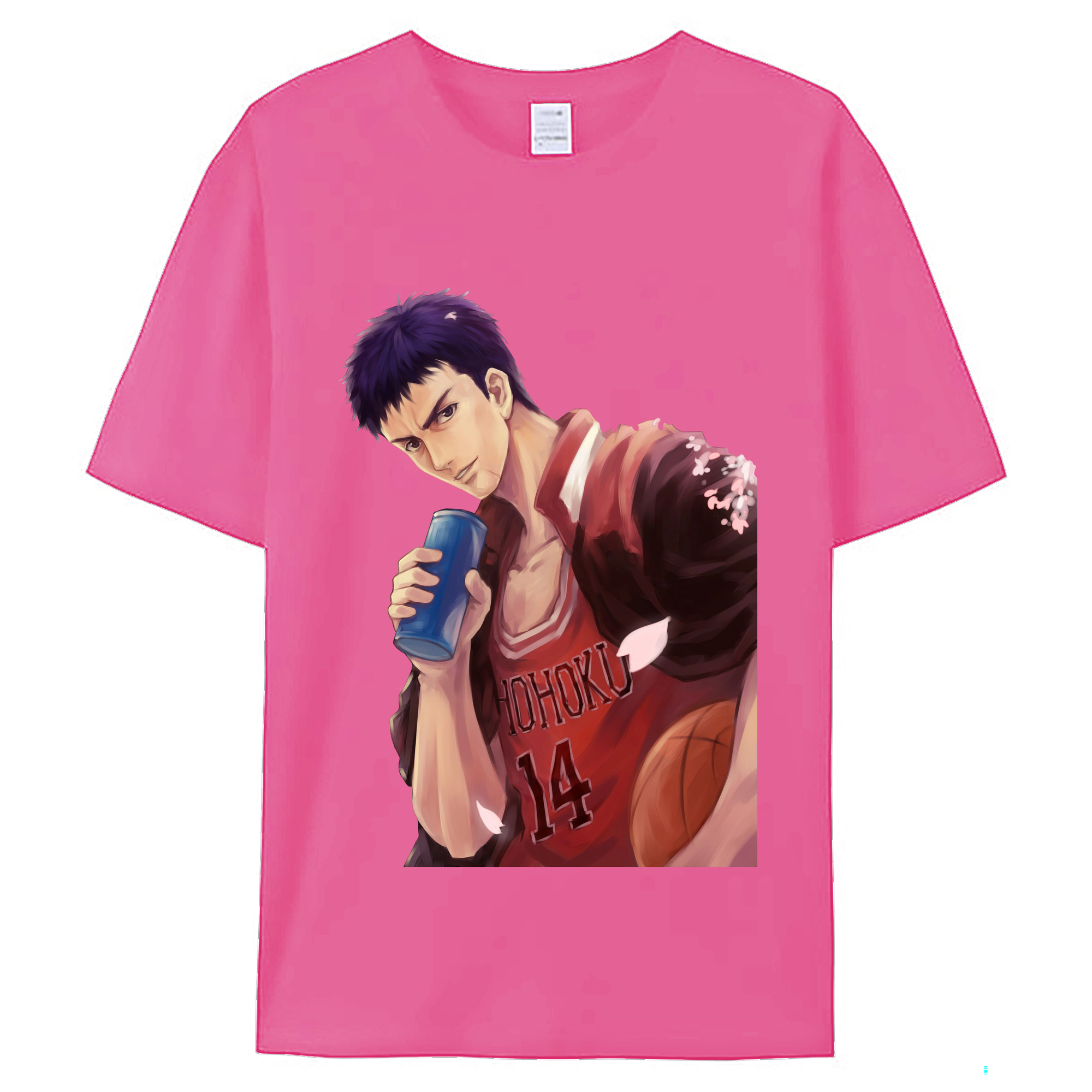 （画像用） SLAM DUNK／スラムダンク レディースカジュアルプリントTシャツ（綿100％）